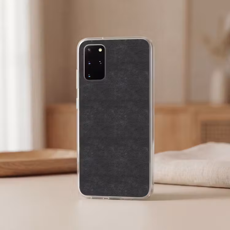 Telefoonhoesje - Donkergrijs - Asfaltstructuur - Ruw — 3