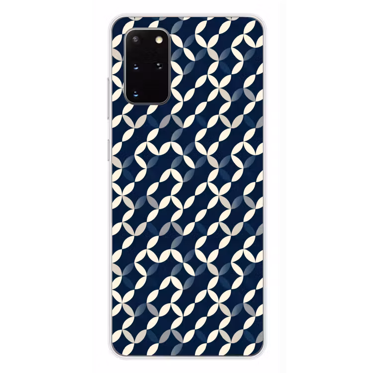 Telefoonhoesje - Abstract - Patroon - Blauw — 4
