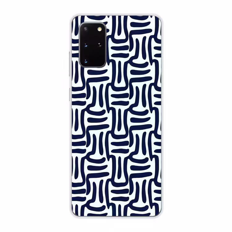 Telefoonhoesje - Abstract - Modern - Blauw — 1
