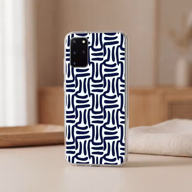 Telefoonhoesje - Abstract - Modern - Blauw — 3