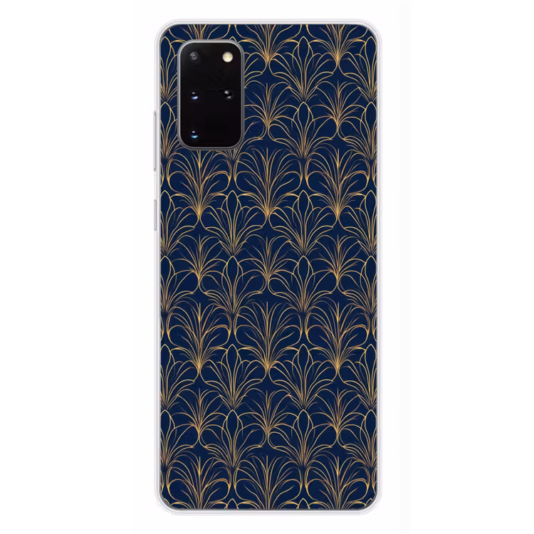 Telefoonhoesje - Deco - Waaier - Blauw — 4
