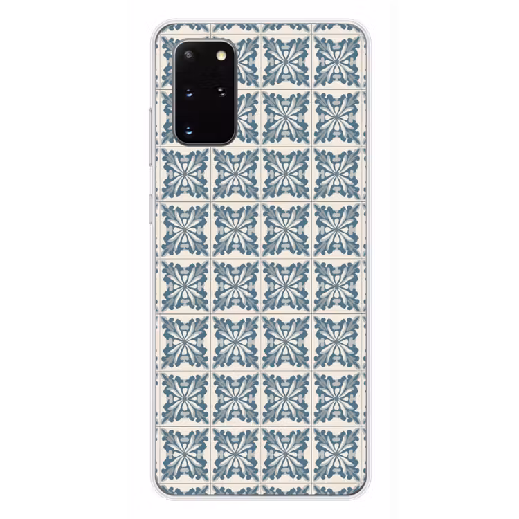 Telefoonhoesje - Dessin - Tegel - Blauw — 4