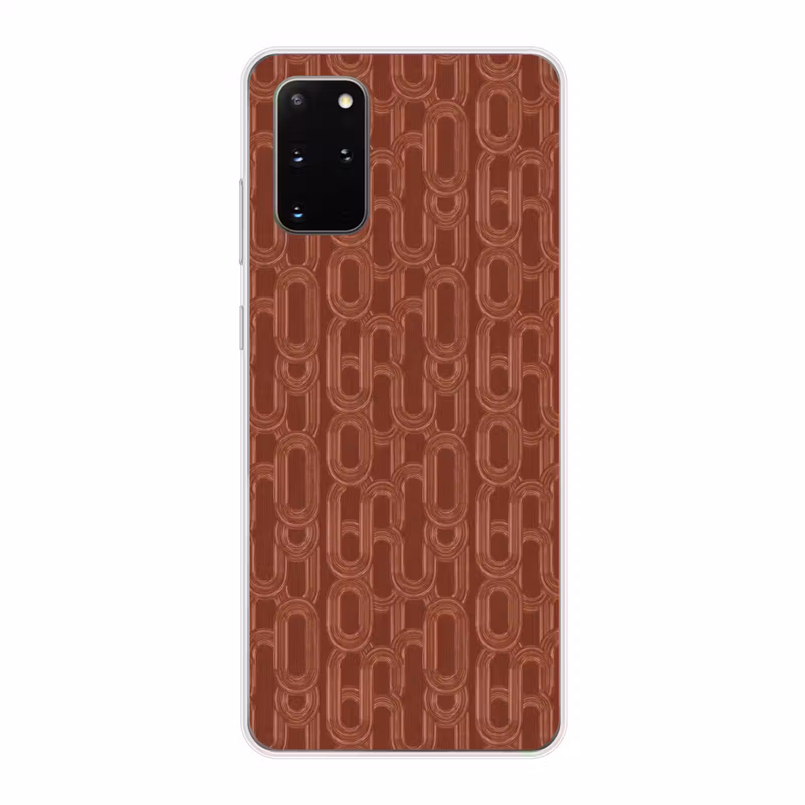 Telefoonhoesje - Abstract - Textuur - Bruin — 1