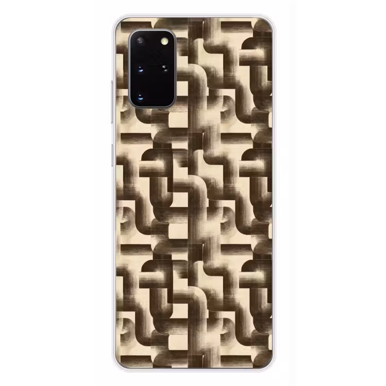 Telefoonhoesje - Abstract - Retro - Zwart — 4