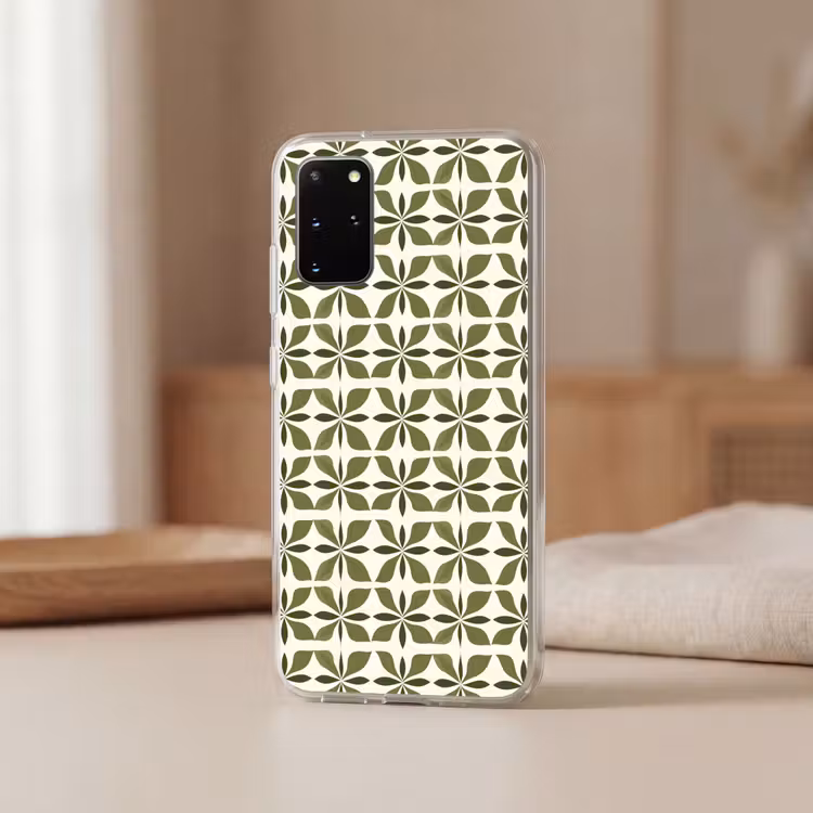 Telefoonhoesje - Botanisch - Retro - Groen — 3