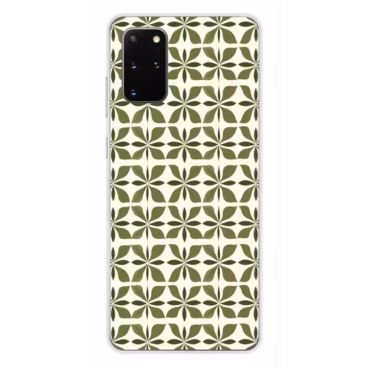 Telefoonhoesje - Botanisch - Retro - Groen — 4