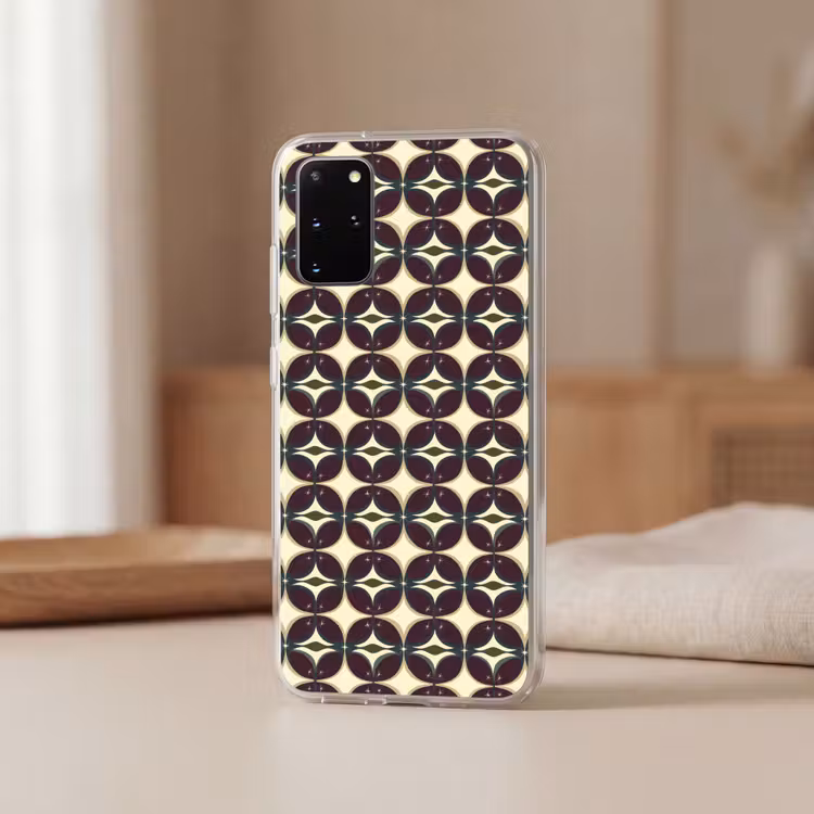 Telefoonhoesje - Cirkel - Retro - Kleurrijk — 3