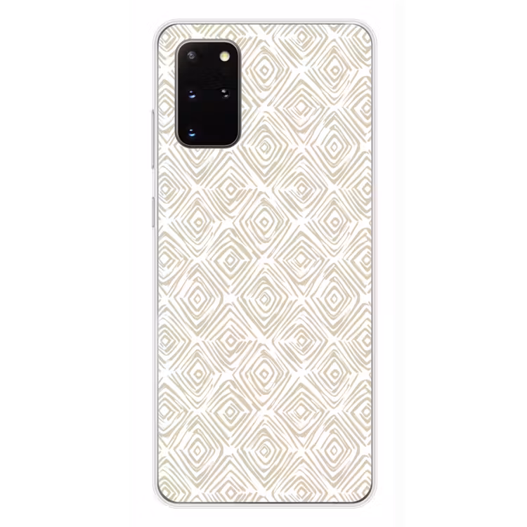 Telefoonhoesje - Abstract - Ruit - Beige — 4