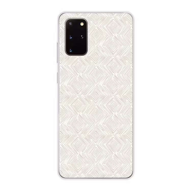 Telefoonhoesje - Abstract - Ruiten - Beige — 1