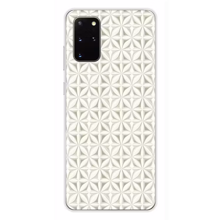 Telefoonhoesje - Abstract - Structuur - Grijs - Wit — 4