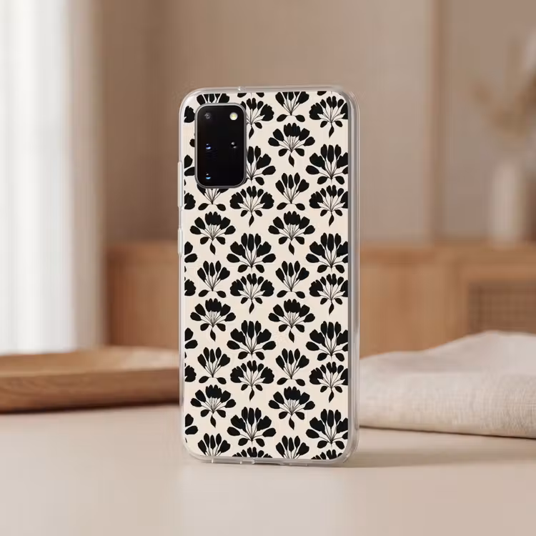 Telefoonhoesje - Abstract - Patroon - Zwart — 3