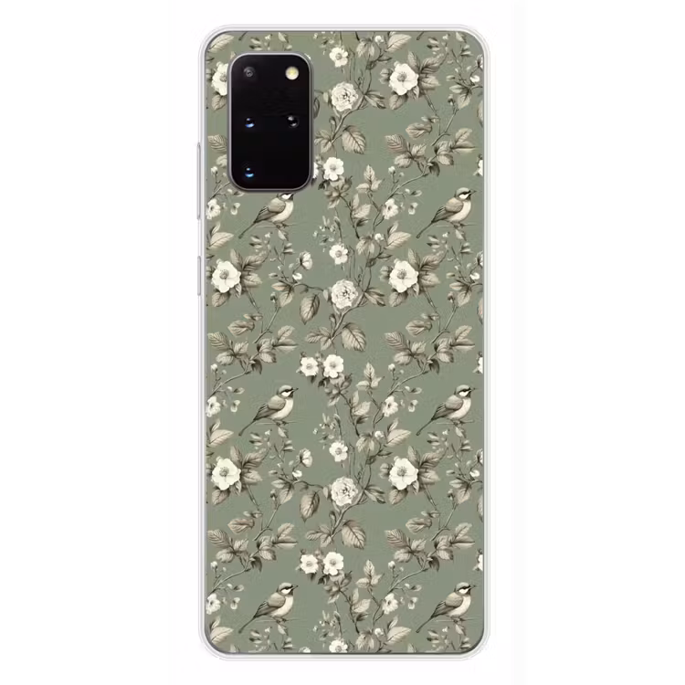 Telefoonhoesje - Botanisch - Vogels - Groen — 4