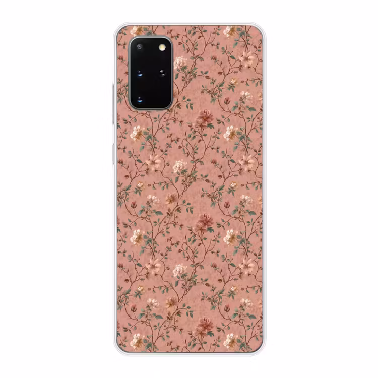 Telefoonhoesje - Botanisch - Bloemen - Roze — 1