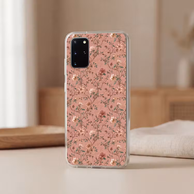 Telefoonhoesje - Botanisch - Bloemen - Roze — 3
