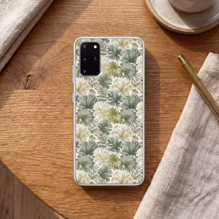 Telefoonhoesje - Bladeren - Botanisch - Groen — 2