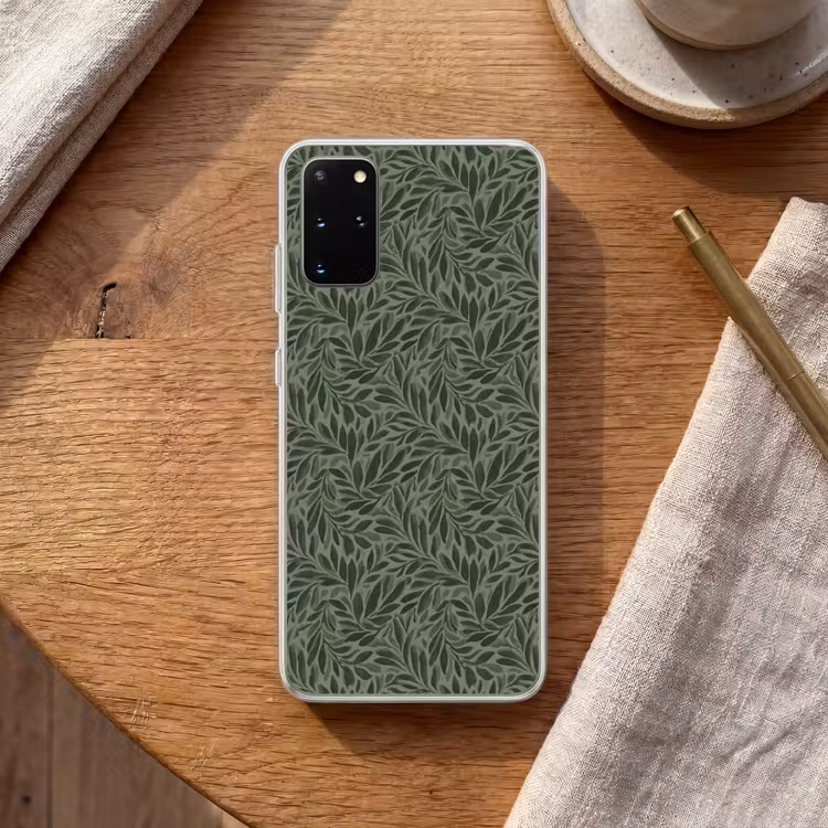 Telefoonhoesje - Bladeren - Organisch - Groen — 2