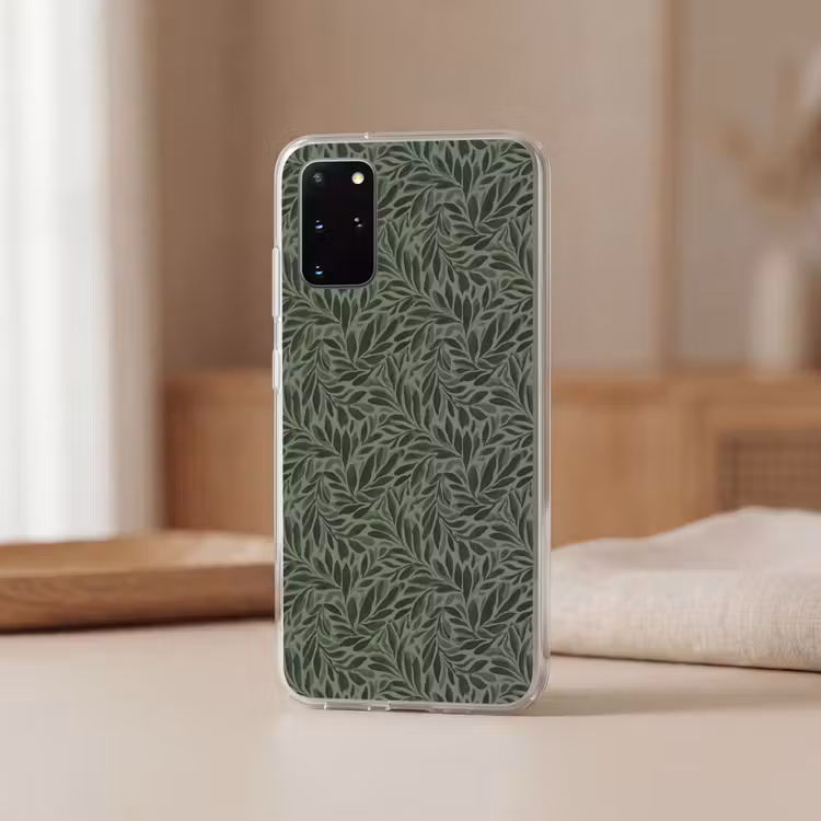 Telefoonhoesje - Bladeren - Organisch - Groen — 3