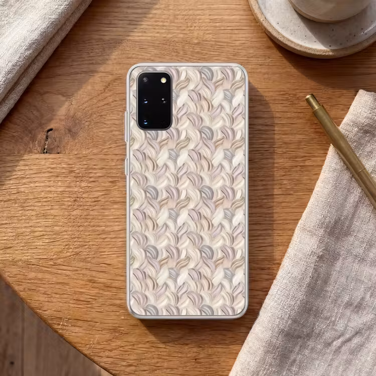 Telefoonhoesje - Abstract - Golvend - Pastel — 2