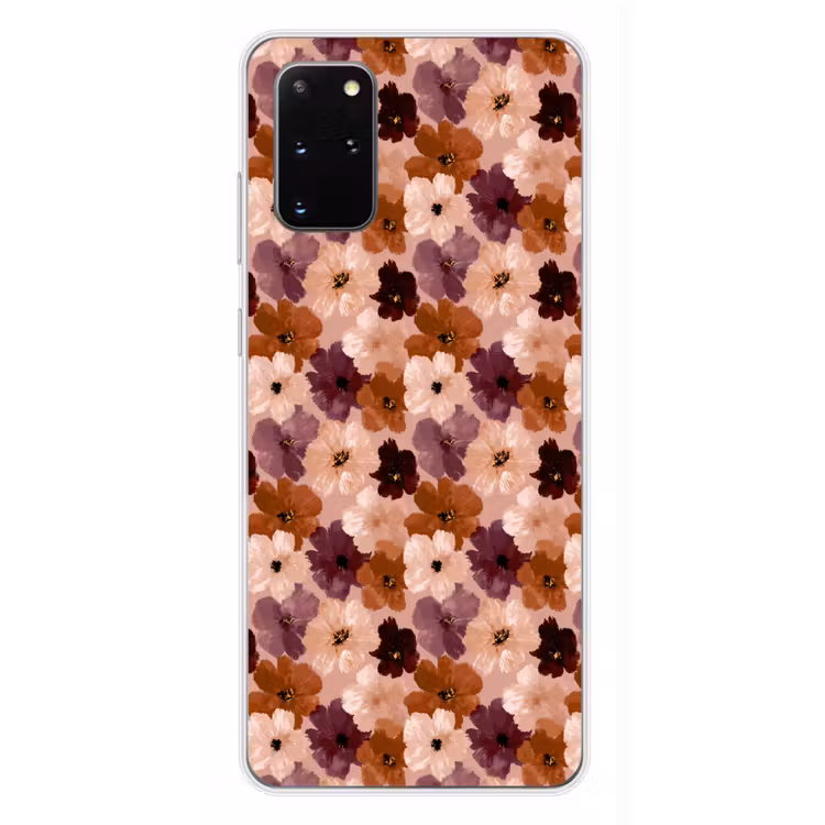 Telefoonhoesje - Bloemen - Abstract - Aardetinten — 4