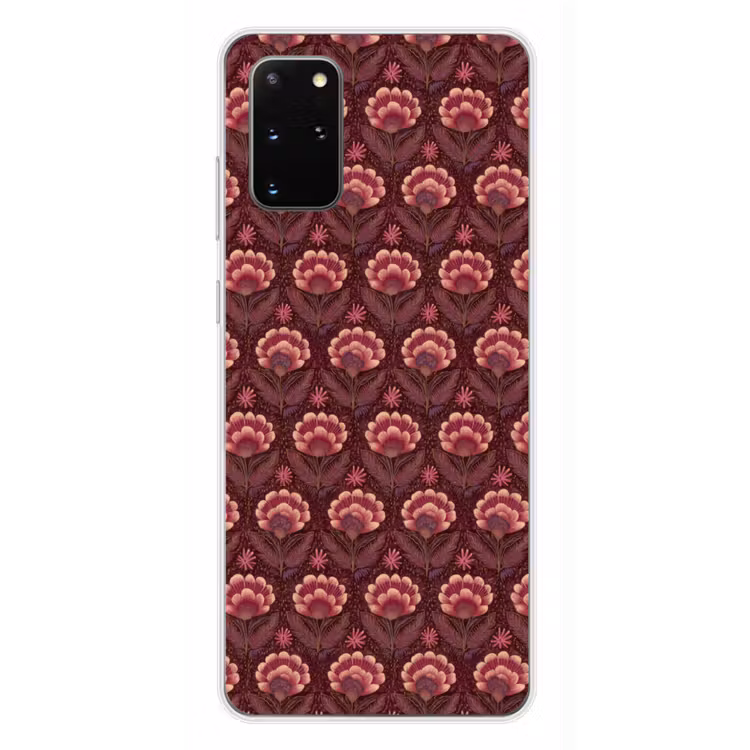 Telefoonhoesje - Bloemen - Waaier - Paars — 4