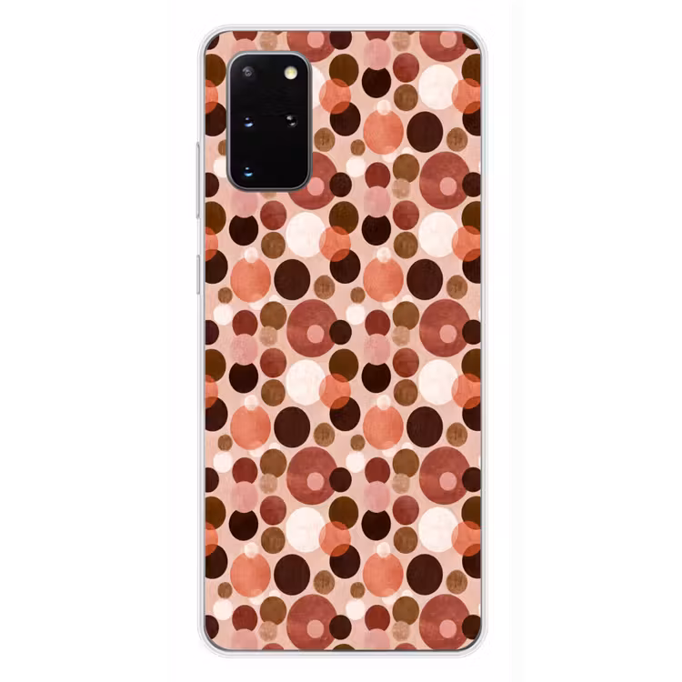 Telefoonhoesje - Cirkels - Modern - Kleurrijk — 4