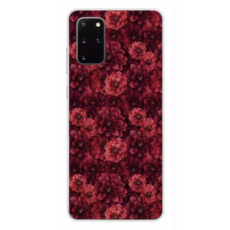 Telefoonhoesje - Dahlias - Bloemen - Rood — 4