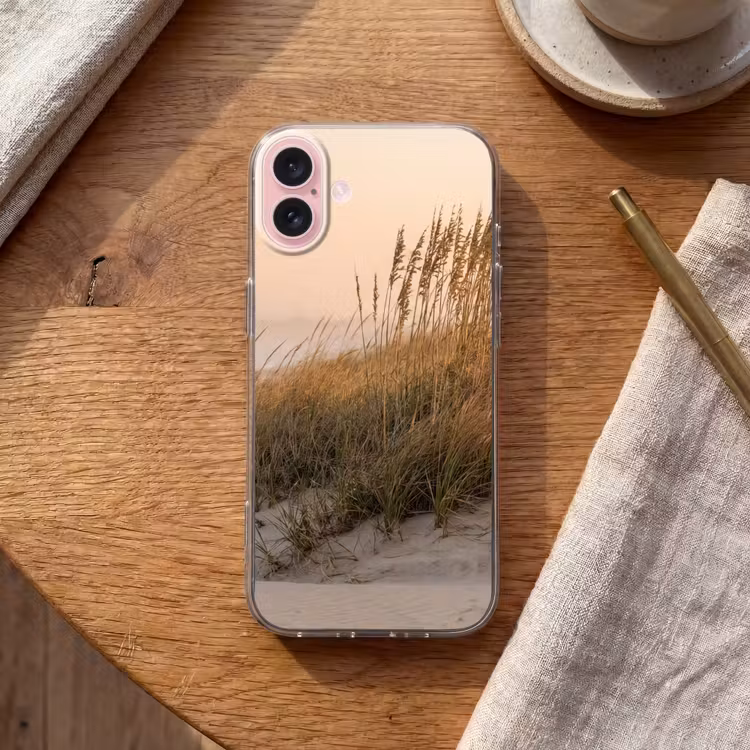 Telefoonhoesje - Duinlandschap - Zonsondergang - Strand — 2