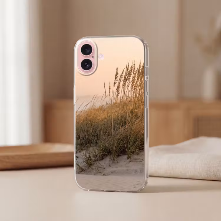 Telefoonhoesje - Duinlandschap - Zonsondergang - Strand — 3