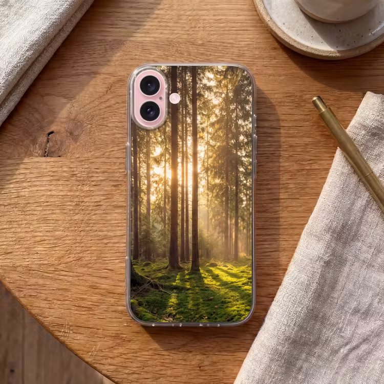 Telefoonhoesje - Bos - Gras - Zonlicht — 2