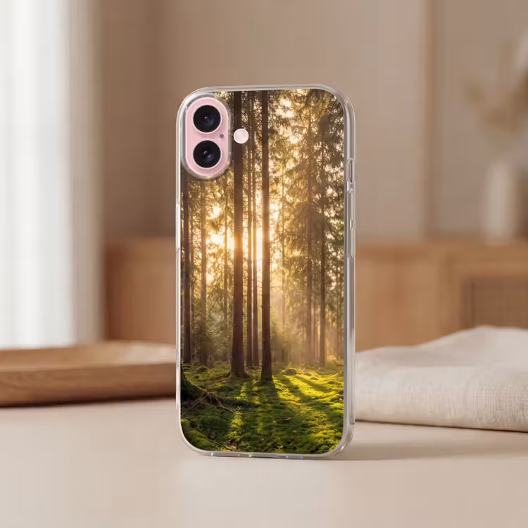 Telefoonhoesje - Bos - Gras - Zonlicht — 3