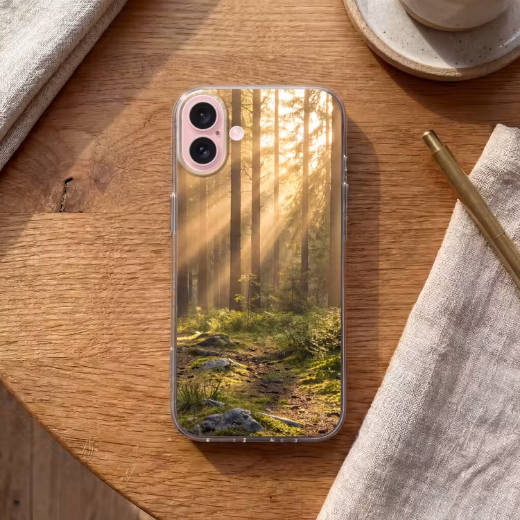 Telefoonhoesje - Bos - Zonlicht - Gras — 2