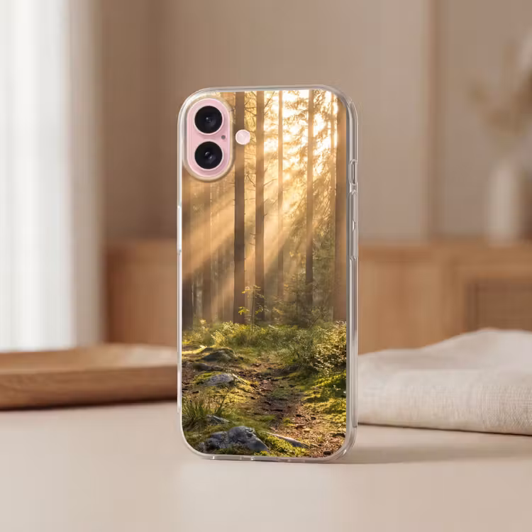 Telefoonhoesje - Bos - Zonlicht - Gras — 3