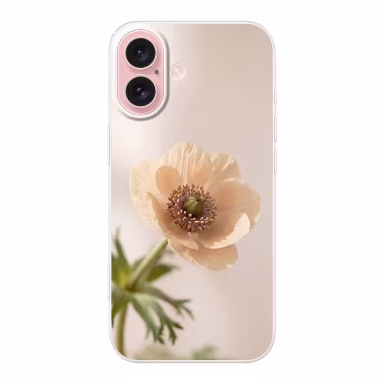 Telefoonhoesje - Bloem - Minimalistisch - Groen — 1