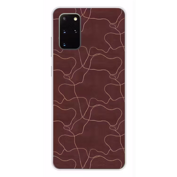 Telefoonhoesje - Abstract - Modern - Bruin — 4
