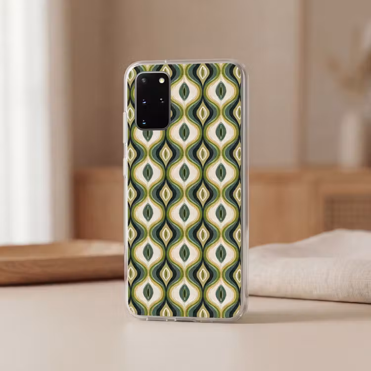 Telefoonhoesje - Abstract - Ritmisch - Groen — 3