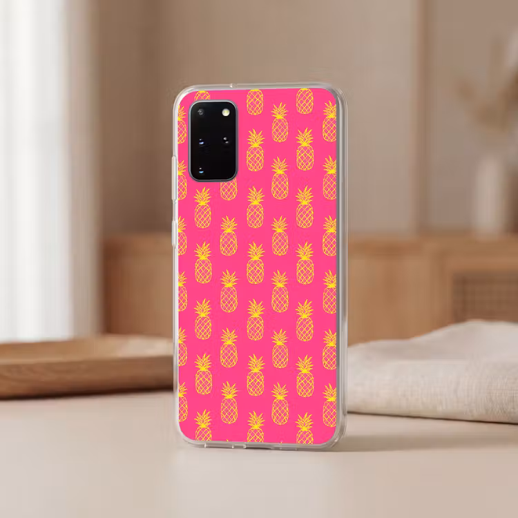 Telefoonhoesje - Ananas - Trendy - Roze — 3