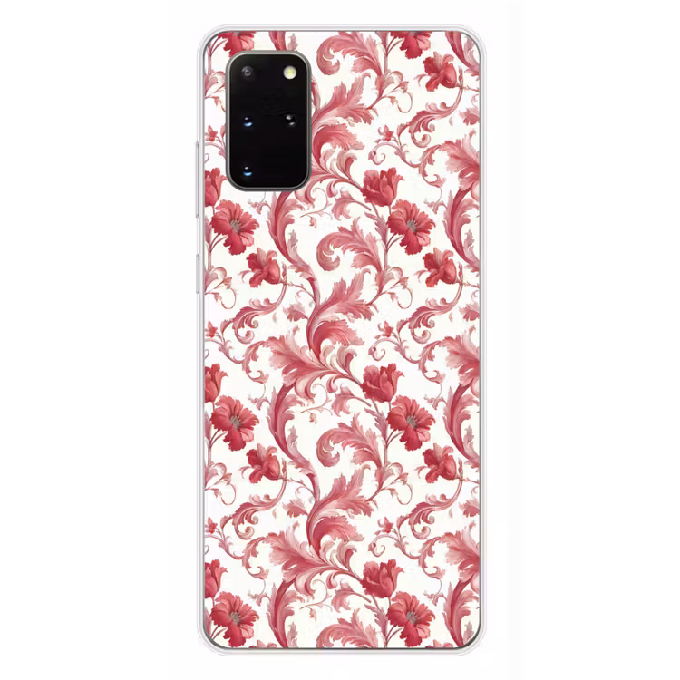 Telefoonhoesje - Barok - Patroon - Rood — 4