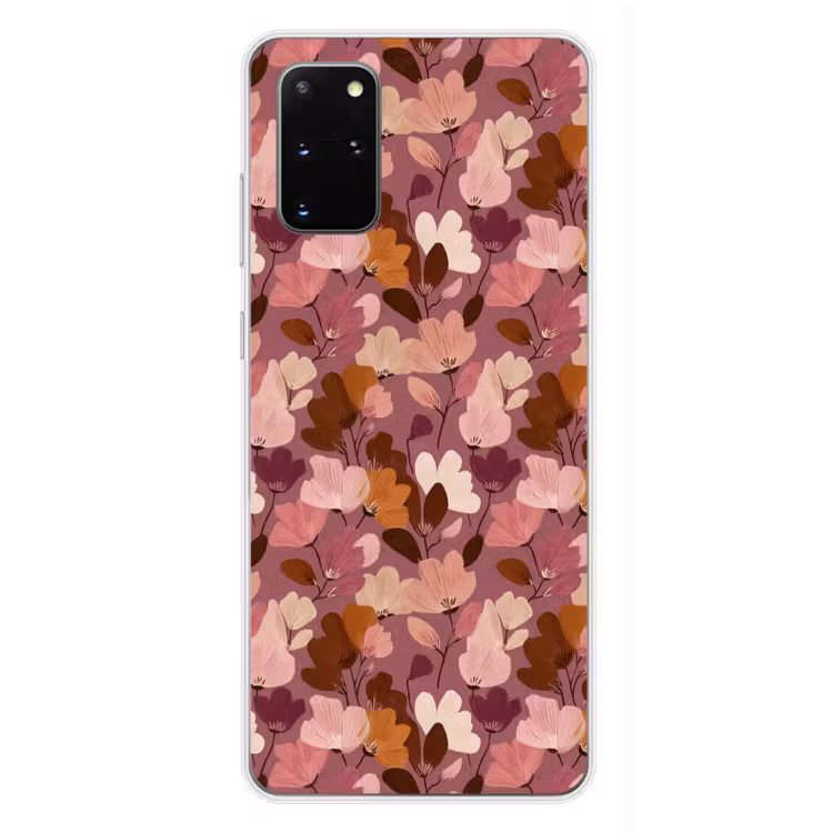 Telefoonhoesje - Bloem - Patroon - Roze — 4