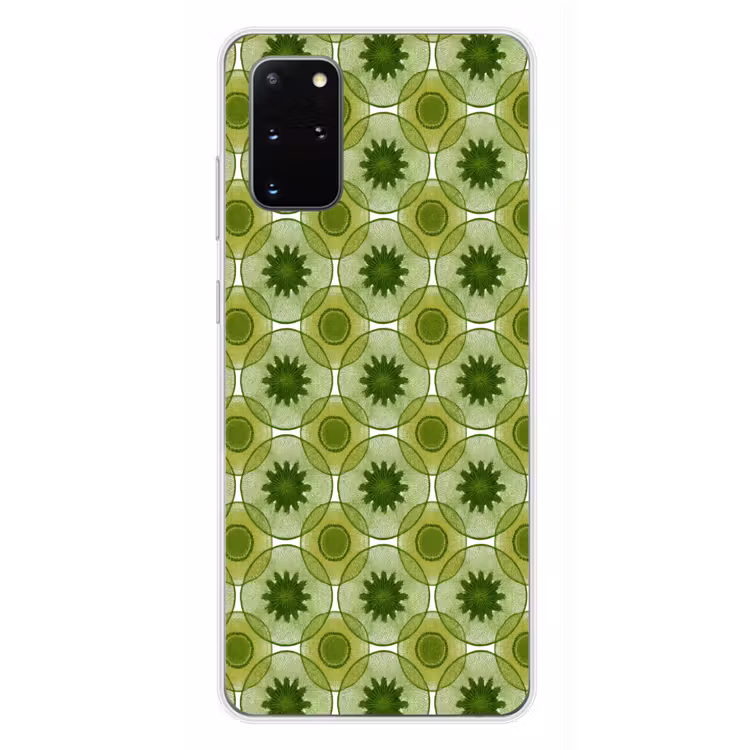 Telefoonhoesje - Cirkels - Patroon - Groen — 4