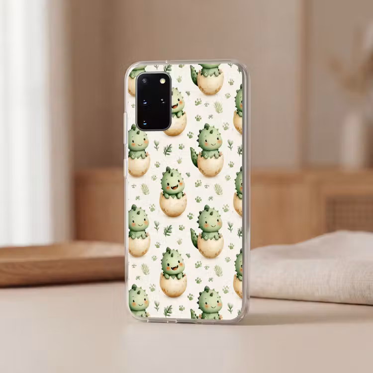 Telefoonhoesje - Dino - Eieren - Groen — 3