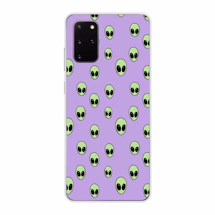 Telefoonhoesje - Alien - Retro - Lila — 1