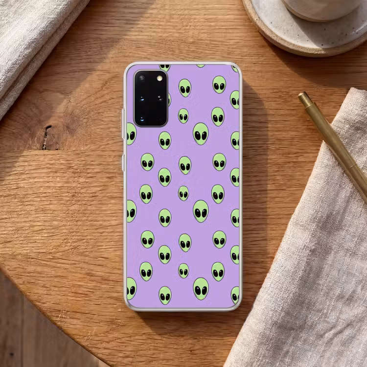 Telefoonhoesje - Alien - Retro - Lila — 2
