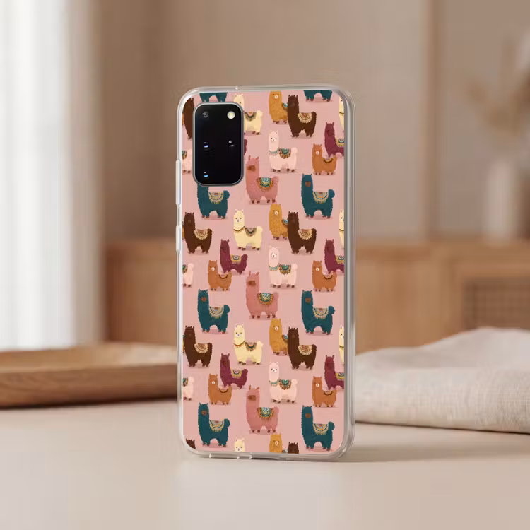 Telefoonhoesje - Alpaca's - Patroon - Kleurrijk — 3