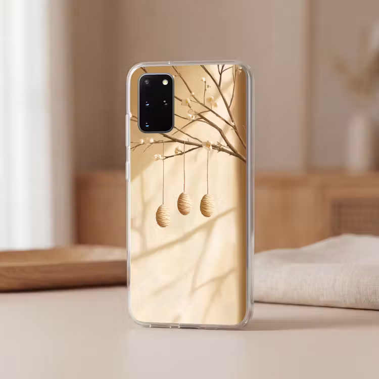 Telefoonhoesje - Beige - Paastak - Eieren — 2