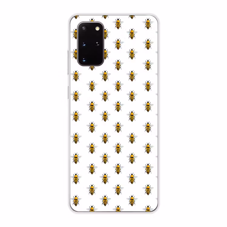 Telefoonhoesje - Bijen - Tijdloos - Wit — 1