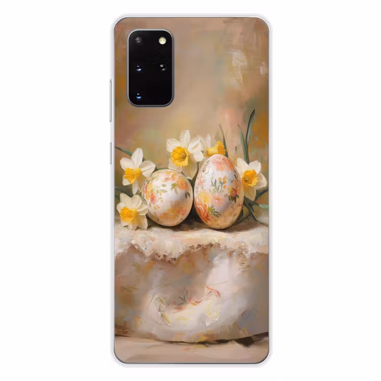 Telefoonhoesje - Bloemen - Eieren - Geschilderd — 3