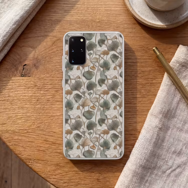 Telefoonhoesje - Elegant - Bladeren - Groen — 2
