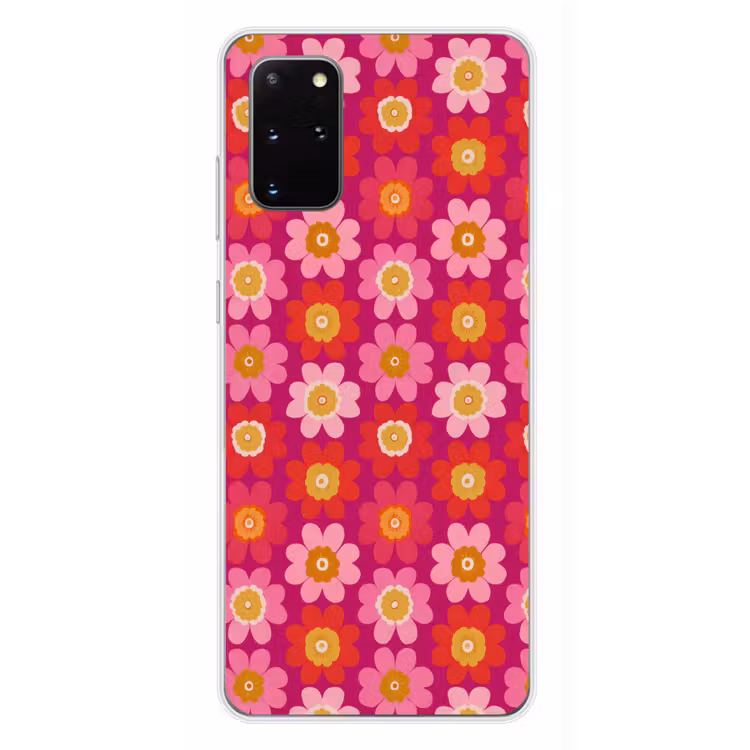 Telefoonhoesje - Bloemen - Retro - Kleurrijk — 4