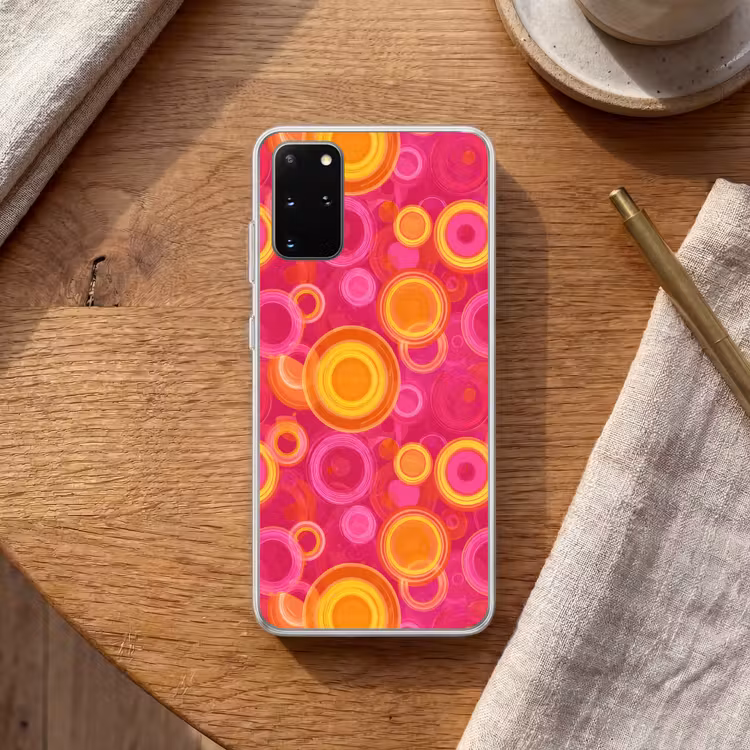 Telefoonhoesje - Cirkels - Design - Kleurrijk — 2