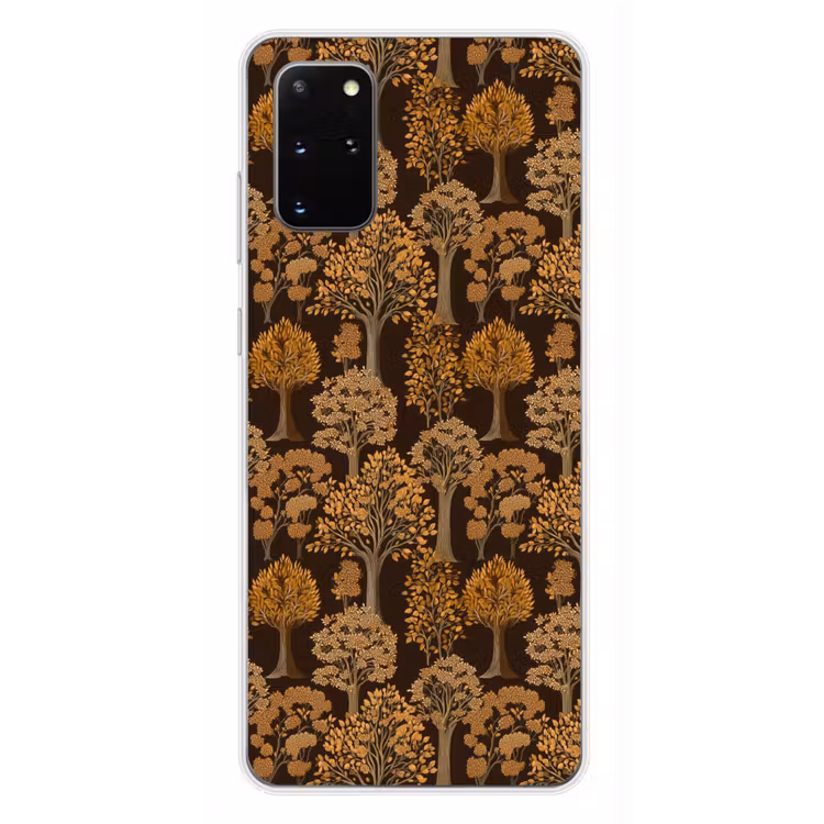 Telefoonhoesje - Bomen - Patroon - Bruin — 4
